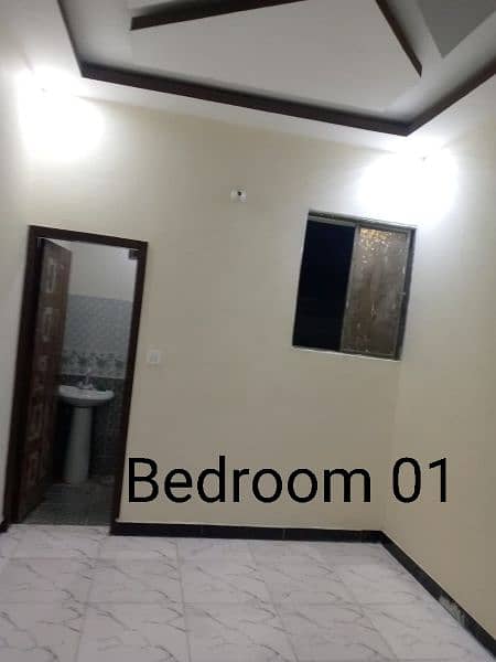 2 bedroom drawing lounge (Back Side)  flat / portion Urgent sale 4