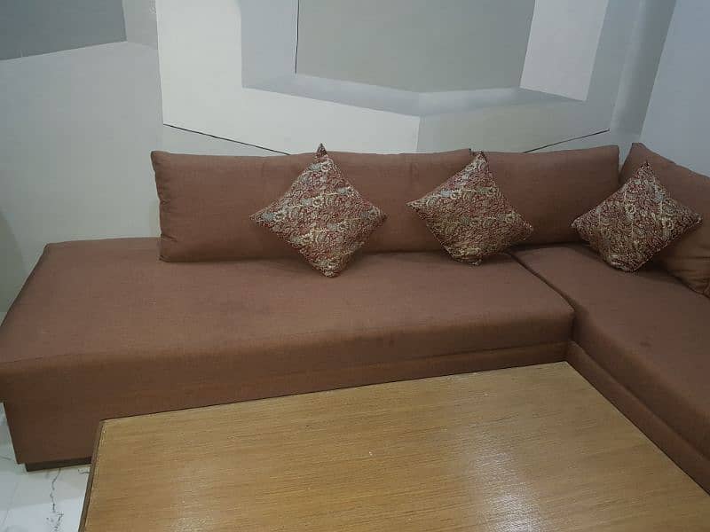 l shaped the sofa for sale 1