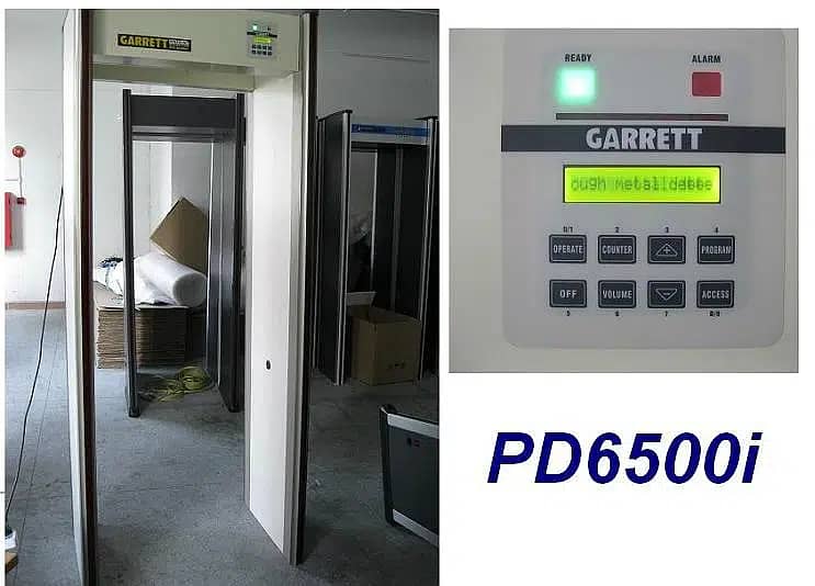 Walk Through Gates Garrett PD6500i Ceia Dahua  Metal Detectors 10