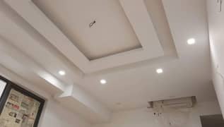 False ceiling / wallpapers / wood floor / wall panels / dampa ceiling