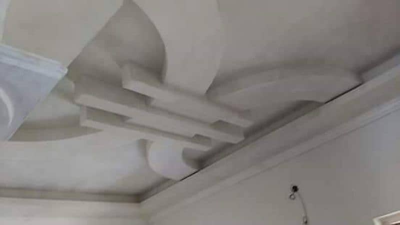 False ceiling / wallpapers / wood floor / wall panels / dampa ceiling 10