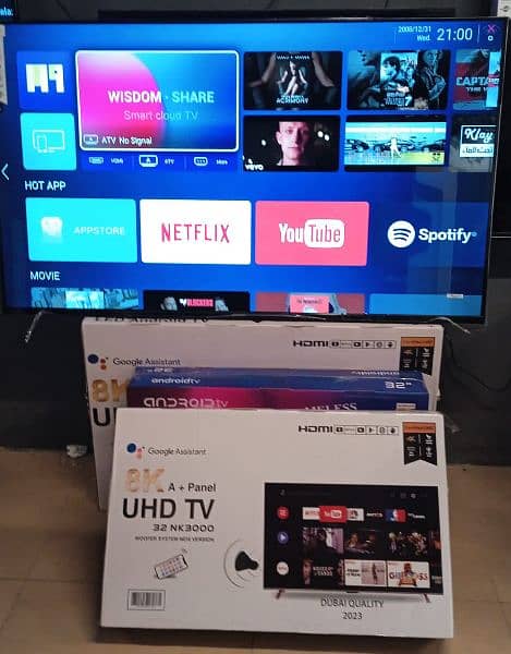 Mega Sale Smart Led tv All sizes Available android brand new 6