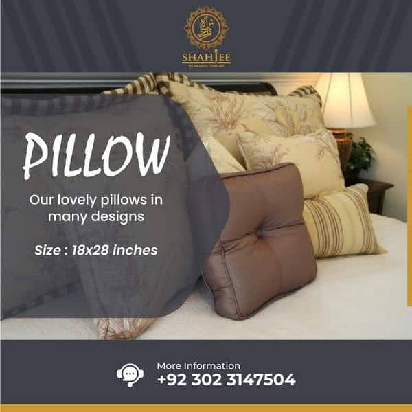 pillow filled with cotton or filled with polyester 0