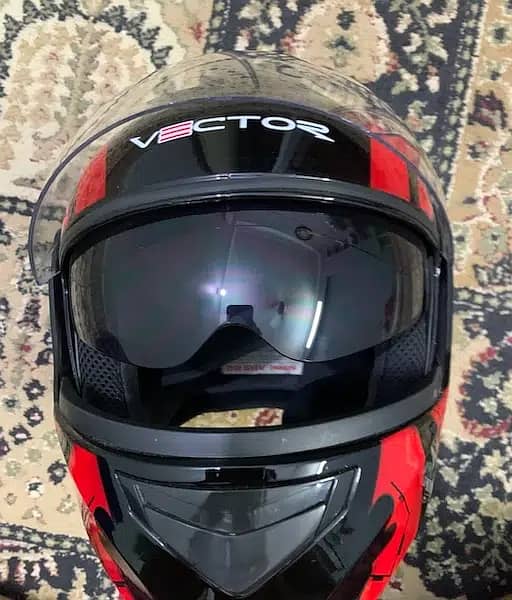 Vector Half Face Dual Fiend Sports Helmet 4