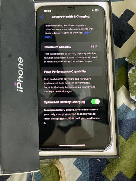 iphone 11 pro max 512gb PTA approved with box 1