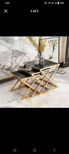 nesting tables set of 3 pieces 6