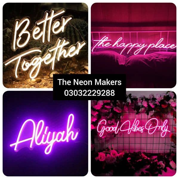 CUSTOMIZE NEON SIGN 1