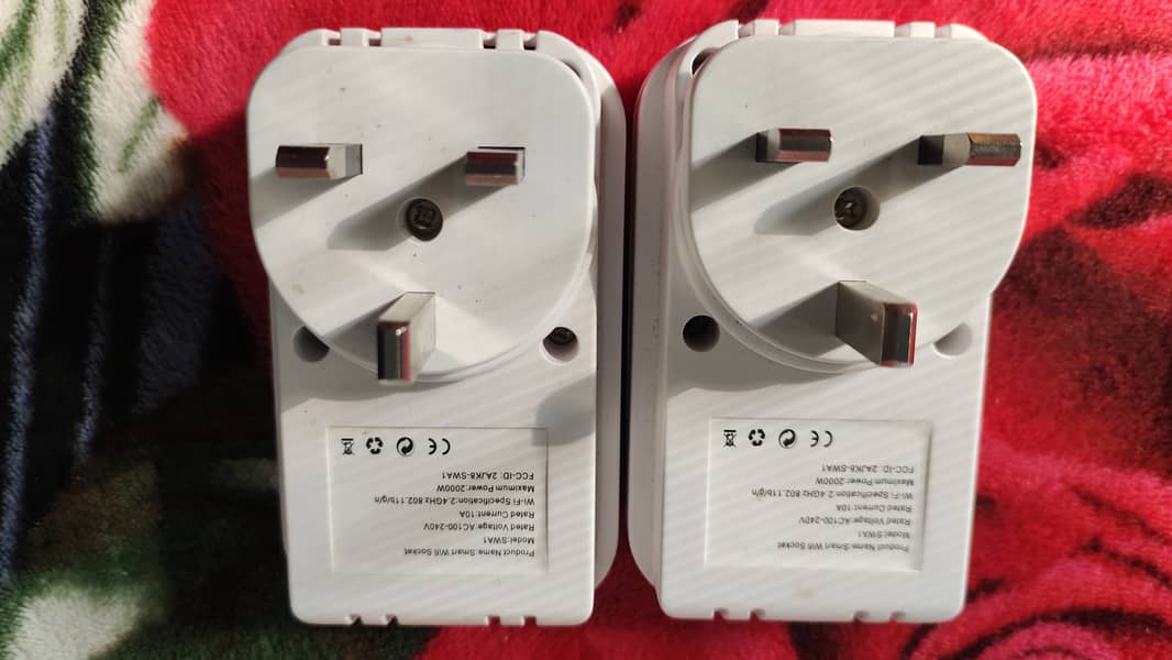 Imported Smart Electric socket (wifi) Quantity 02 1