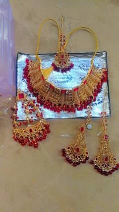 new artificial bridal jewellery set