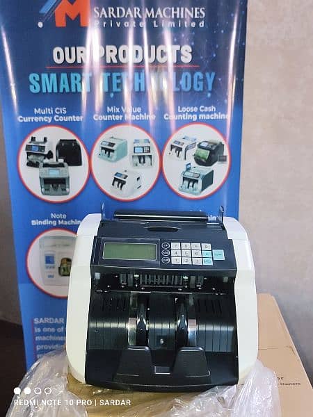 Cash currency Note counting Machines with Fake note Detection SMI No. 1 12