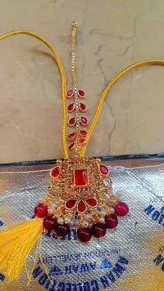 New artificial bridal jewellery set