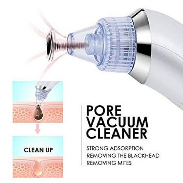 DermaSuction Vacuum Pore Cleaning Device With 4 Suction Heads 9