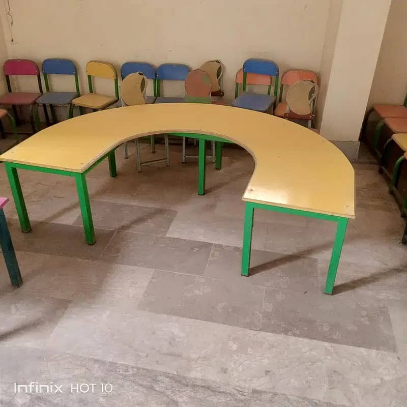 School chairs and tables 1