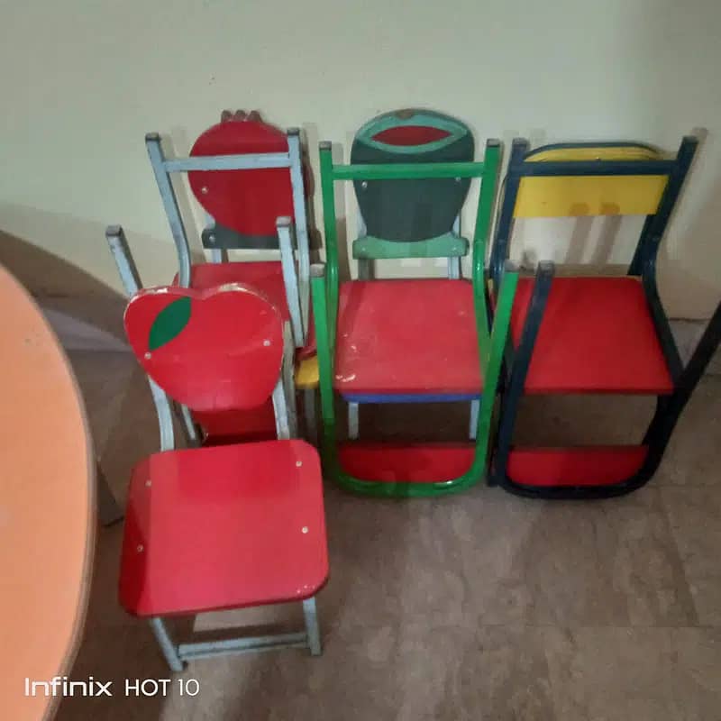 School chairs and tables 4