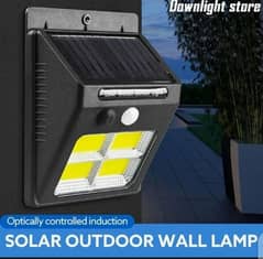 Solar Energy Induction Lamp PIR Motion Sensor Wall Light