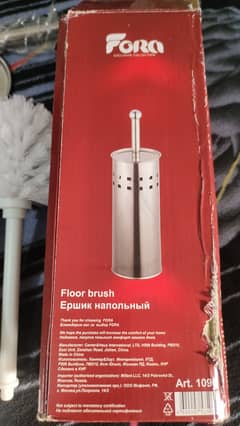 Imported Box Packed Stainless Steel Toilet Brush 0