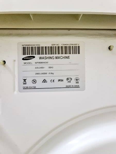 Samsung Front Load Fully Automatic Washing Machine 4