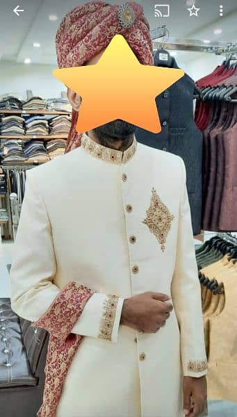 Groom Sherwani|Dulha Dress|Wedding Groom Dress 4