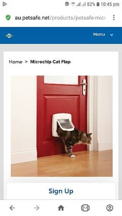 imported pet cat small door