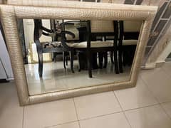 beautiful carved and fabricated mirror and other misc things