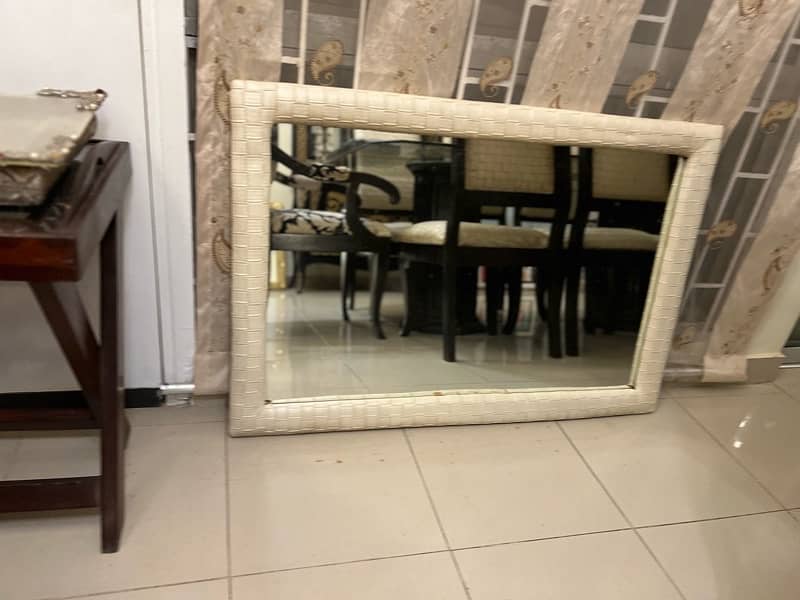 beautiful carved and fabricated mirror and other misc things 11