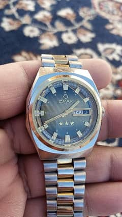 Omax 25 jewels automatic watch.