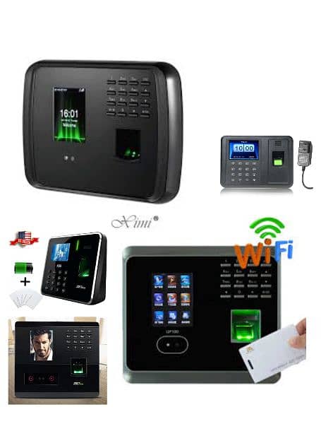 zkteco fingerprint attendence, wifi smart fingerprint handle door lock 3