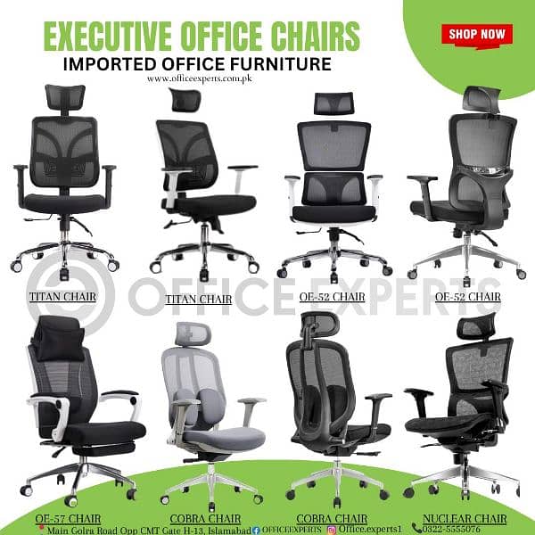 Imported Office Chairs branded Executive ergonomic mesh Study gaming 2