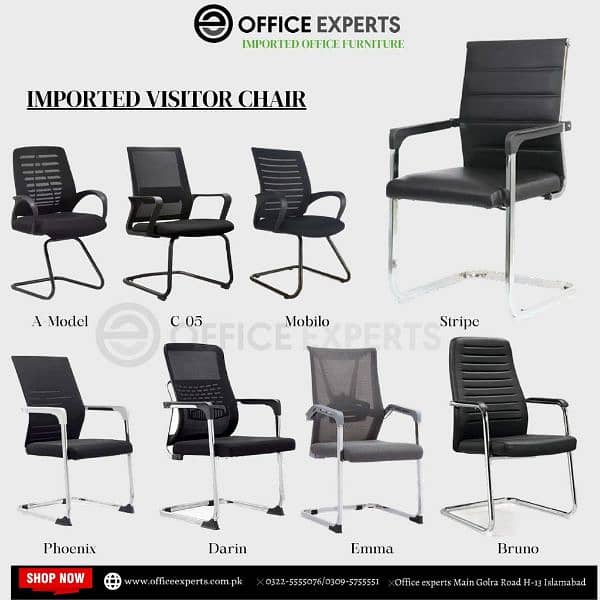 Imported Office Chairs branded Executive ergonomic mesh Study gaming 10