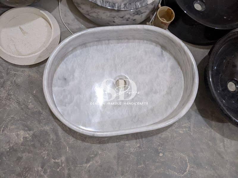 Marble wash basin /  vanity bowl / Marble Pillar/ Marble Fountain 3