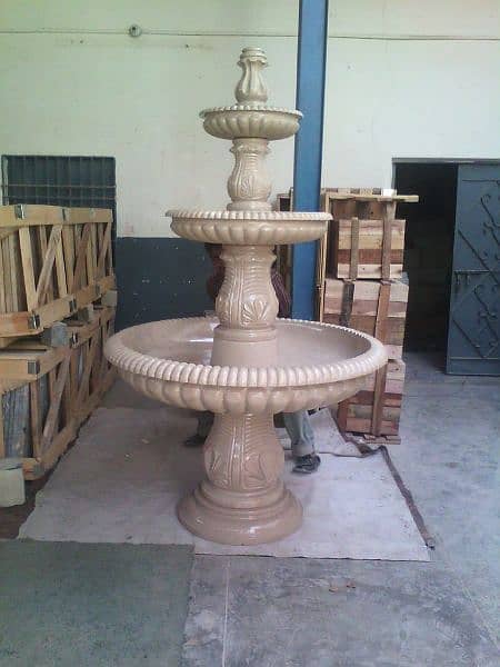 Marble out door fountains / pillar / vanity bowl / Wash basain 4