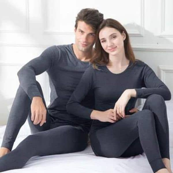 Clothes / Dresses / Thermal Suit for Men and Women Innerwear Warm Suit 1