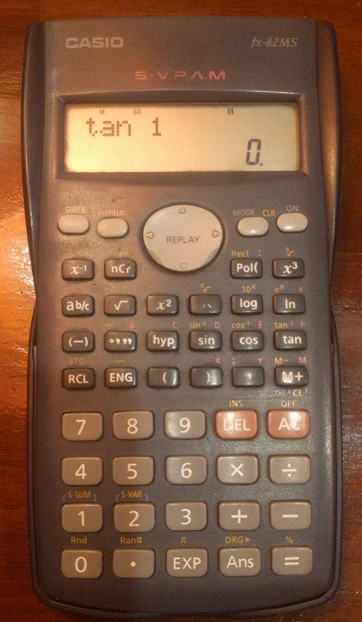 Casio Scientific Calculator FX-82MS 0