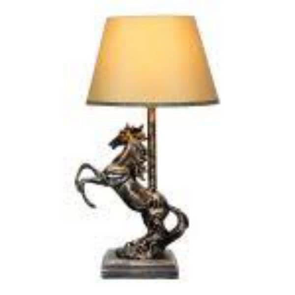 raison side table lamp horse lamp imported 0