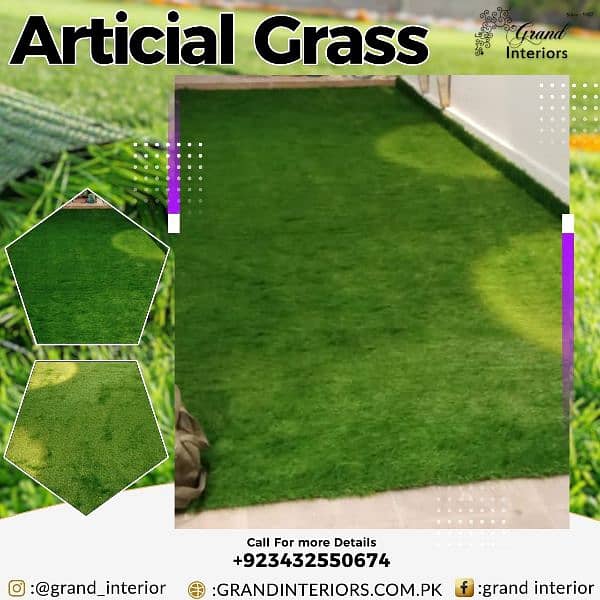 Artificial grass astro turf laminated flooring vinyl Grand interiors 0