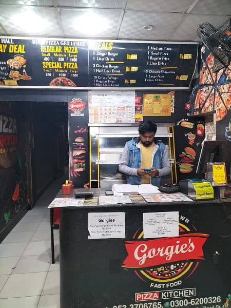 Gorgies pizza shop frenchise 03066299023 10