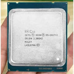 XEON E5 2667 V2 3.30 GHz 8-core 25 MB Cache turbo frequency 3.6 GHz