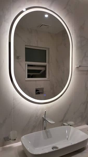 Bathroom Vanity mirror/ salon mirror/ Led Light mirror/ touch sensor 5
