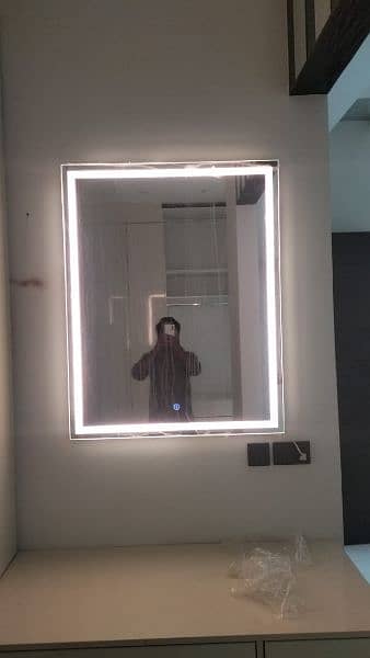 Bathroom Vanity mirror/ salon mirror/ Led Light mirror/ touch sensor 6