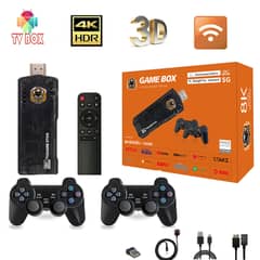 X8 GAME 8K4K (ANDROID 11.1+ GAME) WITH 64GB GAMES TF CARD FOR 10000+ G
