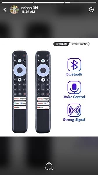 Bluetooth voice control remote 0