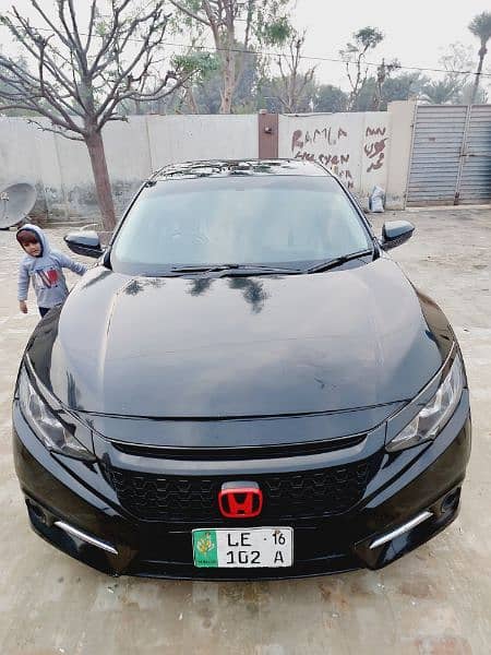 Honda Civic 2016 Model For Sale in Muzaffargarh. 0