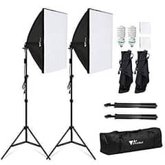 Softbox light for video and photography double / pair Good for vloggin