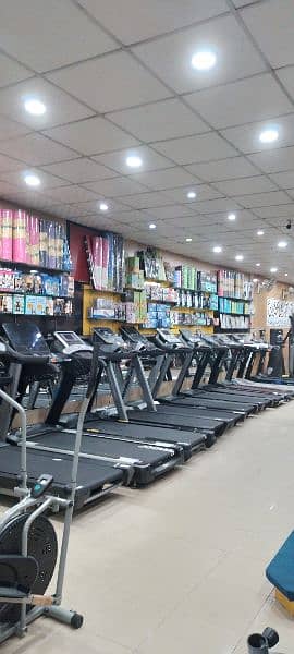 slimline treadmill ac motor gym and fitness machine 6