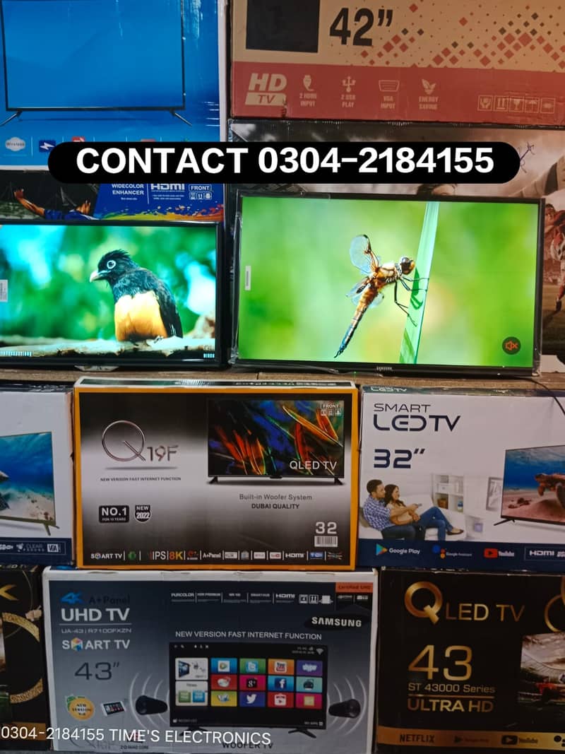 SALE OFFER 55 inch smart led tv nnew model 2024 0