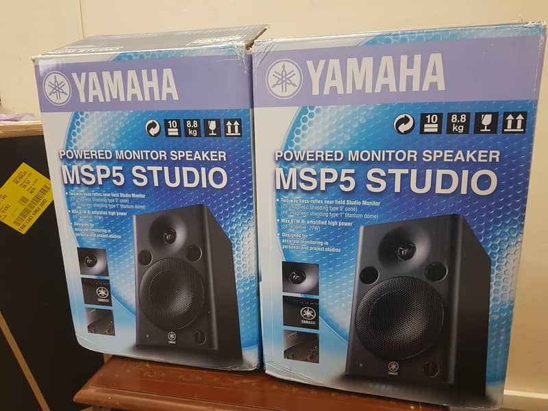 YAMAHA MSP5 Studio Professional Sound Monitor (Pair) 7