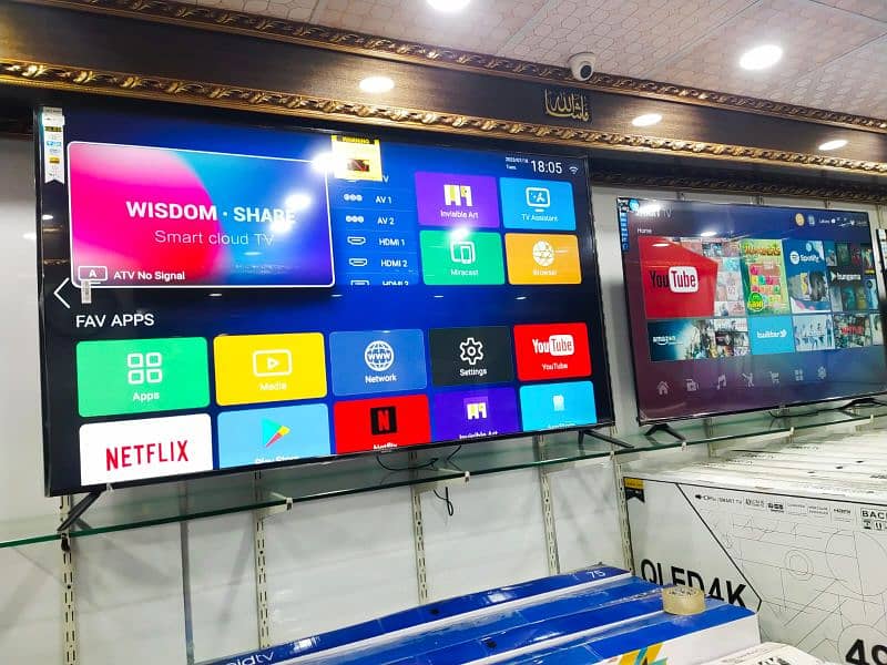 65"smart led tv samsung box Pack 3year warnty cal 0300,4675739 2