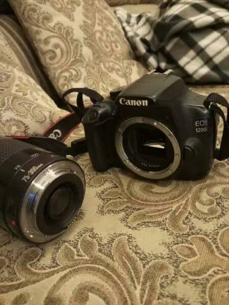Canon EOS 1200d with 2 lenses 3