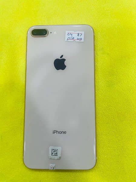 iPhone 8plus 64GB 10/10 89Health PTA Approved 03007355219 6