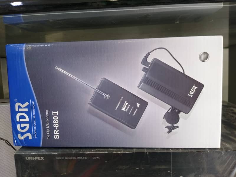 SGDR Wireless Hand Microphone SR-880 II imported (like TOA, Shure) 0